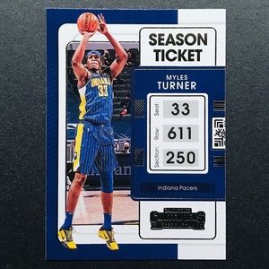 Myles Turner - 2021-22 Panini Contenders #12